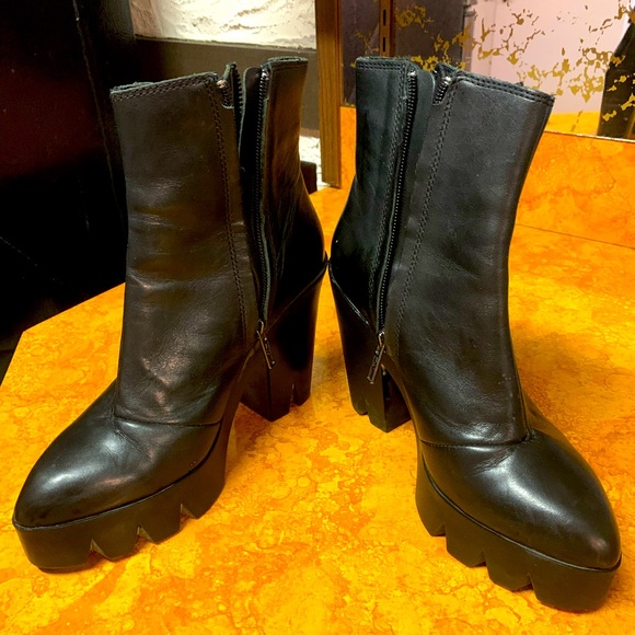 tronchetto ASH TROUBLE donna boots woman nero - Picture 2 of 11